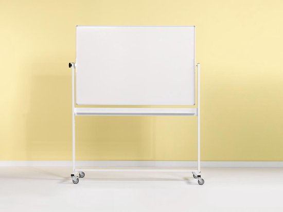 Magnetisch Whiteboard 120 x 240 cm Gelakt Staal Smit Visual