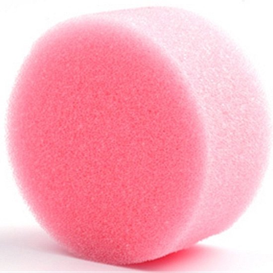 Superstar Grimas schmink sponsje - 15x - rond - D6 x H3 cm - grimeren voor kinderen en volwassenen