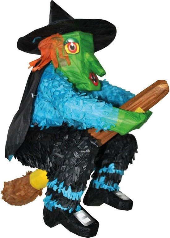 Foto: Heks halloween pinata 48 cm