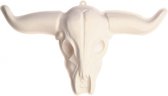 Western decoratie 3D pvc schedel koe/stier 75 x 43 cm - Muur/wand versiering