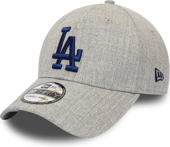 New Era Los Angeles Dodgers Heather Grey 39THIRTY Cap XS/S