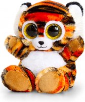 Keel Toys pluche tijger knuffel oranje 15 cm