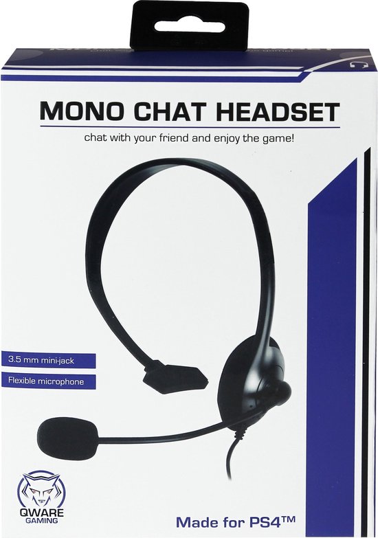 Qware PS4 Mono headset