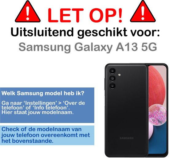 Verre Trempé Samsung Galaxy A13 5G - Glas Trempé Samsung A13 5G - Glas Trempé  Samsung