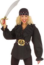 Smiffys Dark Spirit Piratenkostüm Für Damen – Inkl. Oberteil Und Hut – Gr. Brust 87-90 Cm – Partykostüm