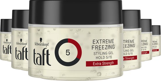 Taft Extreme Freezing Gel pot  6 x 250 ml - Grootverpakking