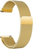 Bracelet milanais (or), adapté pour Garmin Venu, Vivomove, Vivomove 3, Vivomove Style, Forerunner 245 & Forerunner 645