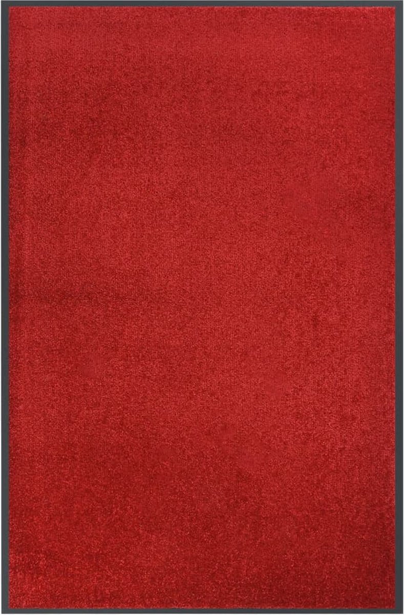 VidaLife Deurmat 80x120 cm rood
