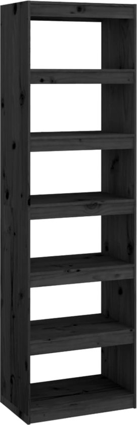 tectake® Houten boekenkast - Staande kast met 5 open vakken - HxBxD: ca. 190x60x30 cm - Vloervriendelijke kunststof voetjes - Zwart tectake® Houten boekenkast - Staande kast met 5 open vakken - HxBxD: ca. 190x60x30 cm - Vloervriendelijke kunststof voetjes - Zwart