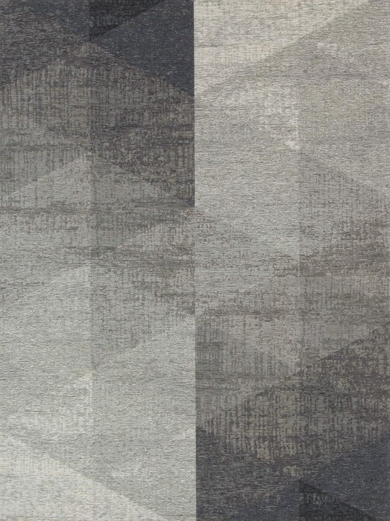Vloerkleed Brinker Carpets Geometrics Nika Silver - maat 240 x 340 cm