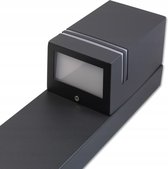 LvT - LED Tuinlamp zwart Nela - GU10 aansluiting - 50cm