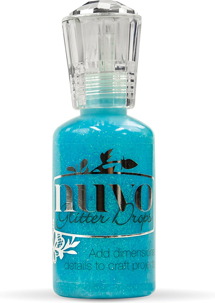 Glitter Drops Nuvo - Blue Lagoon 753N