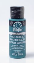 Multi-surface Acrylverf - 2920 Teal - Folkart - 59 ml