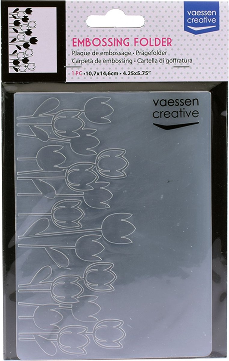 Vaessen Creative Embossing Folder - lente | bol.com