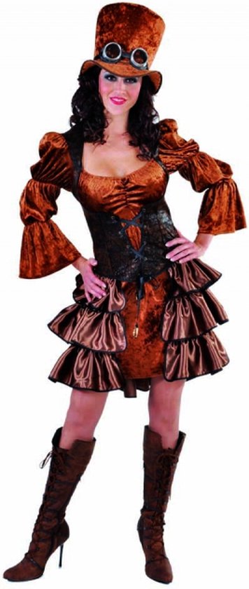 Voorlopige naam Westers specificatie Steampunk jurk voor dames 38 (m) | bol.com