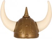Casque d'habillage Golden Vikings avec cornes - Habillage et chapeaux de carnaval