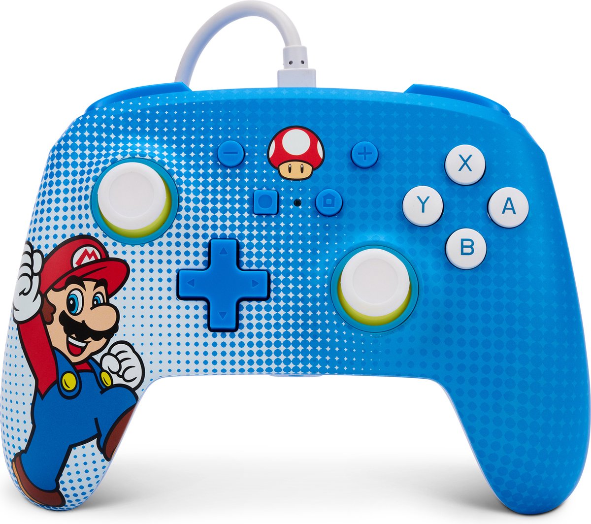 PowerA Geavanceerde Bedrade Controller - Nintendo Switch - Mario Pop Art