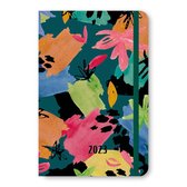 Comello - compact agenda - Colourful Canvas - met elastiek sluiting - 16-maands - 2023