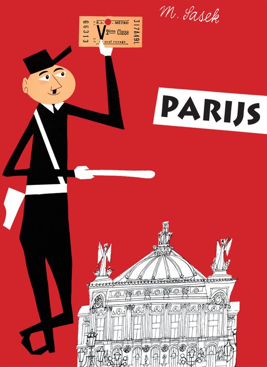 Cover van het boek 'Parijs' van M. Sasek