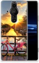 Hoesje maken Sony Xperia Pro-I Telefoonhoesje Amsterdamse Grachten