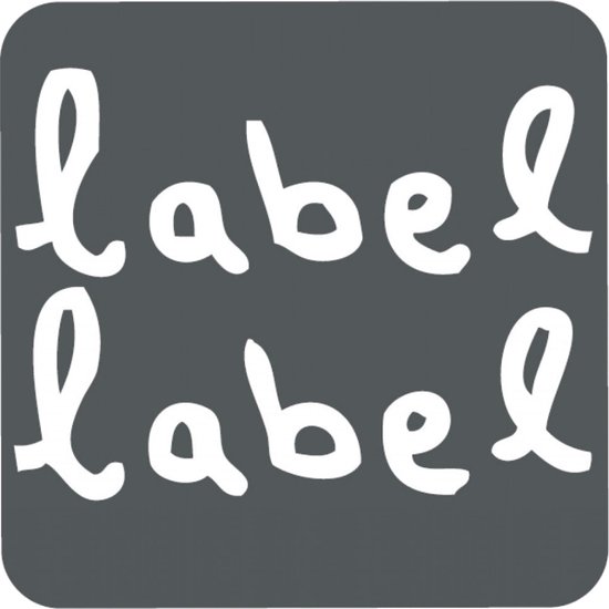 Label Label Zwart/Wit Hout & Silicone Kralen Bijtring LLST-15201 van Label Label — afbeelding 3