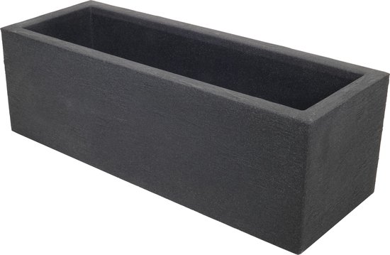 4gardenz® Stone Jardinière rectangulaire 29x80x29 cm - Stone Grey