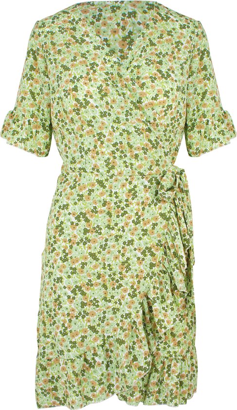 Jurk Flore leger groen