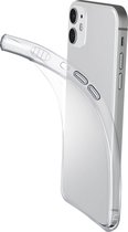 Cellularline - iPhone 12 Mini, hoesje fine, transparant
