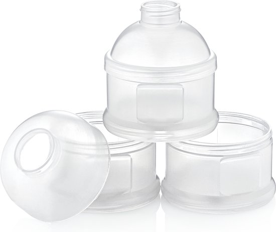 Babyjem Melkpoedercontainer 3-laags Wit van Babyjem — afbeelding 4