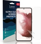 Lunso - Duo Pack (2 stuks) Beschermfolie - Full Cover Screen Protector - Geschikt voor Samsung Galaxy S22 Plus / S22+