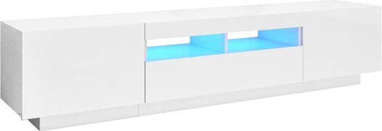 vidaXL-Tv-meubel-met-LED-verlichting-180x35x40-cm-hoogglans-wit