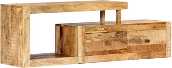 vidaXL - Tv-meubel - 120x30x40 - cm - massief - mangohout
