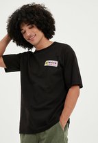 Nicce T-shirt Nascar Os T Shirt 0228 K002 0001 Black Mannen Maat - M