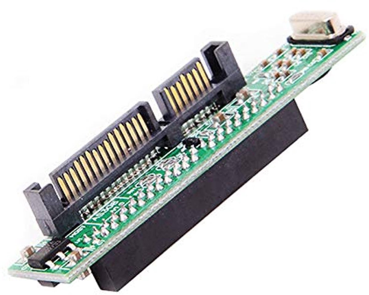 SolidKeus - 44-Pin Hard Drive IDE naar SATA Female Adapter voor Laptop en 2.5" Hard Drives