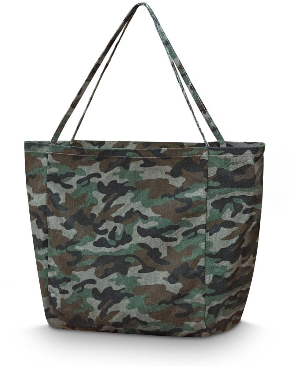 SolidKeus - Ruime Shopper Bag voor Werk en Vrije Tijd