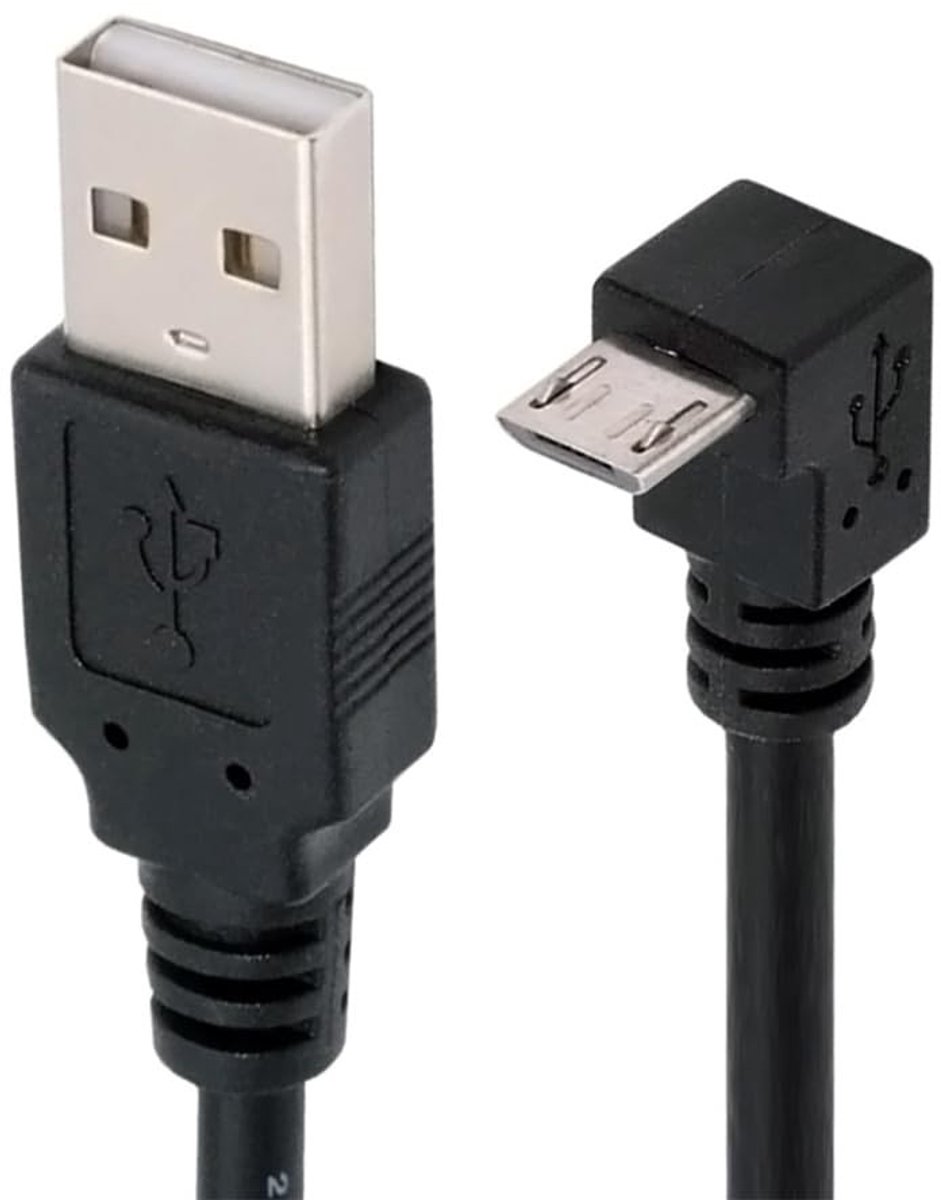 SolidKeus - Micro USB 2.0 naar USB Type-A Data Kabel 150cm