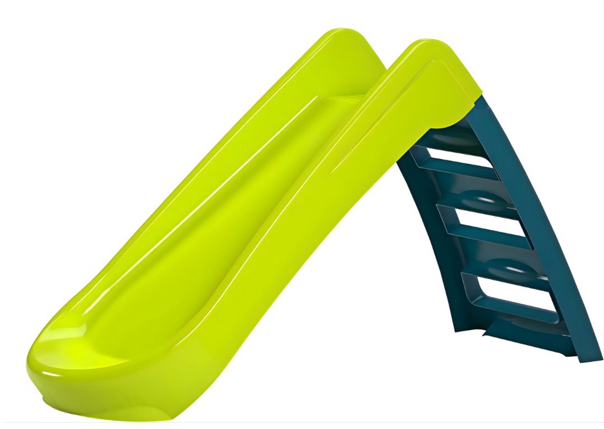 KIRA® Glijbaan - Glijbaan Buiten - Glijbaan Peuter - Glijbaan Little Tikes - Glijbaan Binnen - Groen - 132cm x 48cm x 71cm
