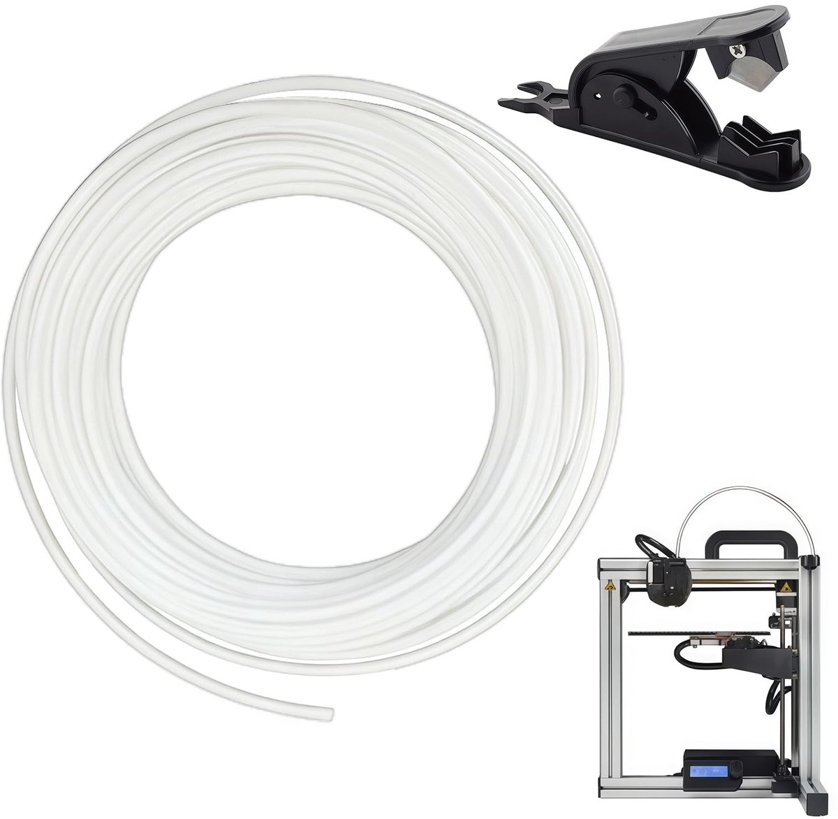 SolidKeus - PTFE Slang 10m met Cutter voor 3D Printers