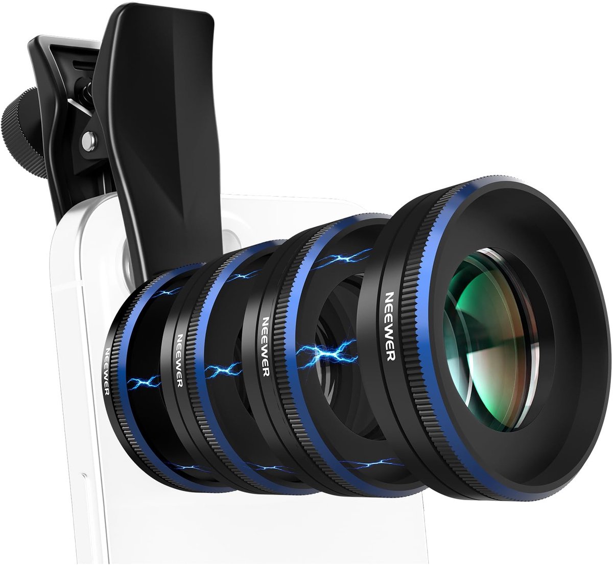 SolidKeus - Telefoon Macro Lens Kit met Magnetische Bevestiging