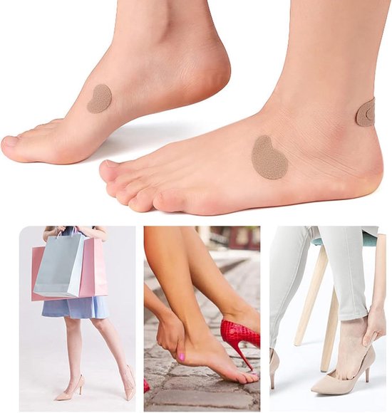 220 Stuks Voet Flanel Zelfklevende Badstickers Anti-Bubbel Pads Slijtvaste Hielkussens Stoffen Pads Blister Wrattenstickers Diepe Bescherming Lopen Reizen — afbeelding 5
