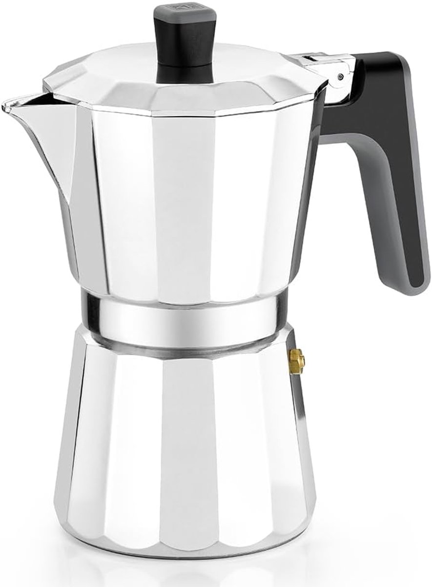 Isogona perfect Koffie Aluminium Inductie 12T, Meerkleurig, Single