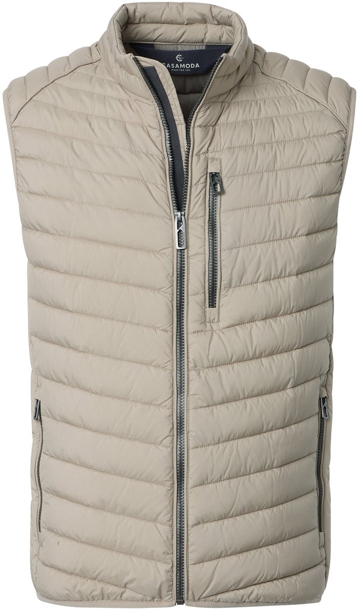 CASA MODA comfort fit bodywarmer Beige