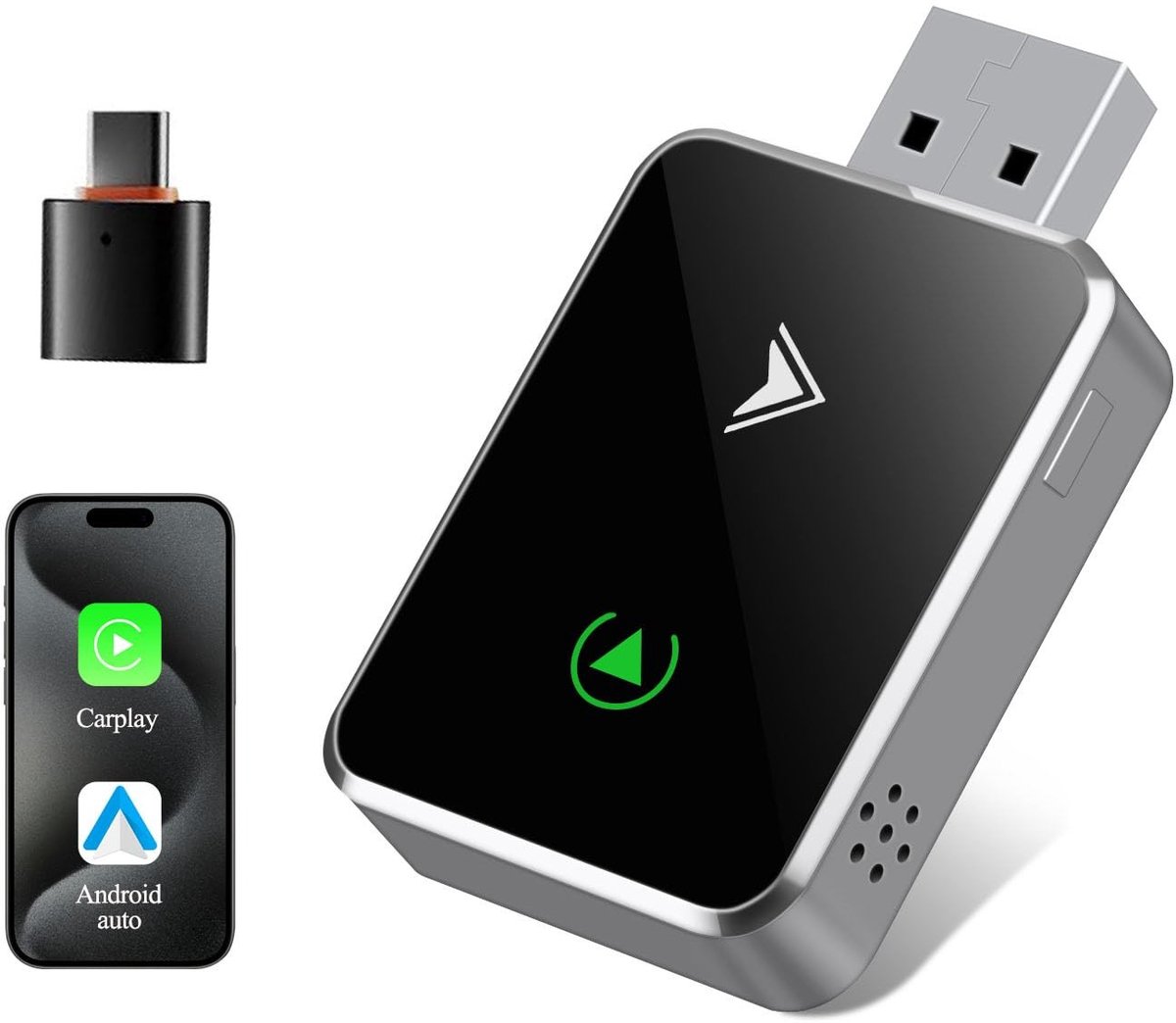SolidKeus - Draadloze CarPlay Adapter voor Automobilisten