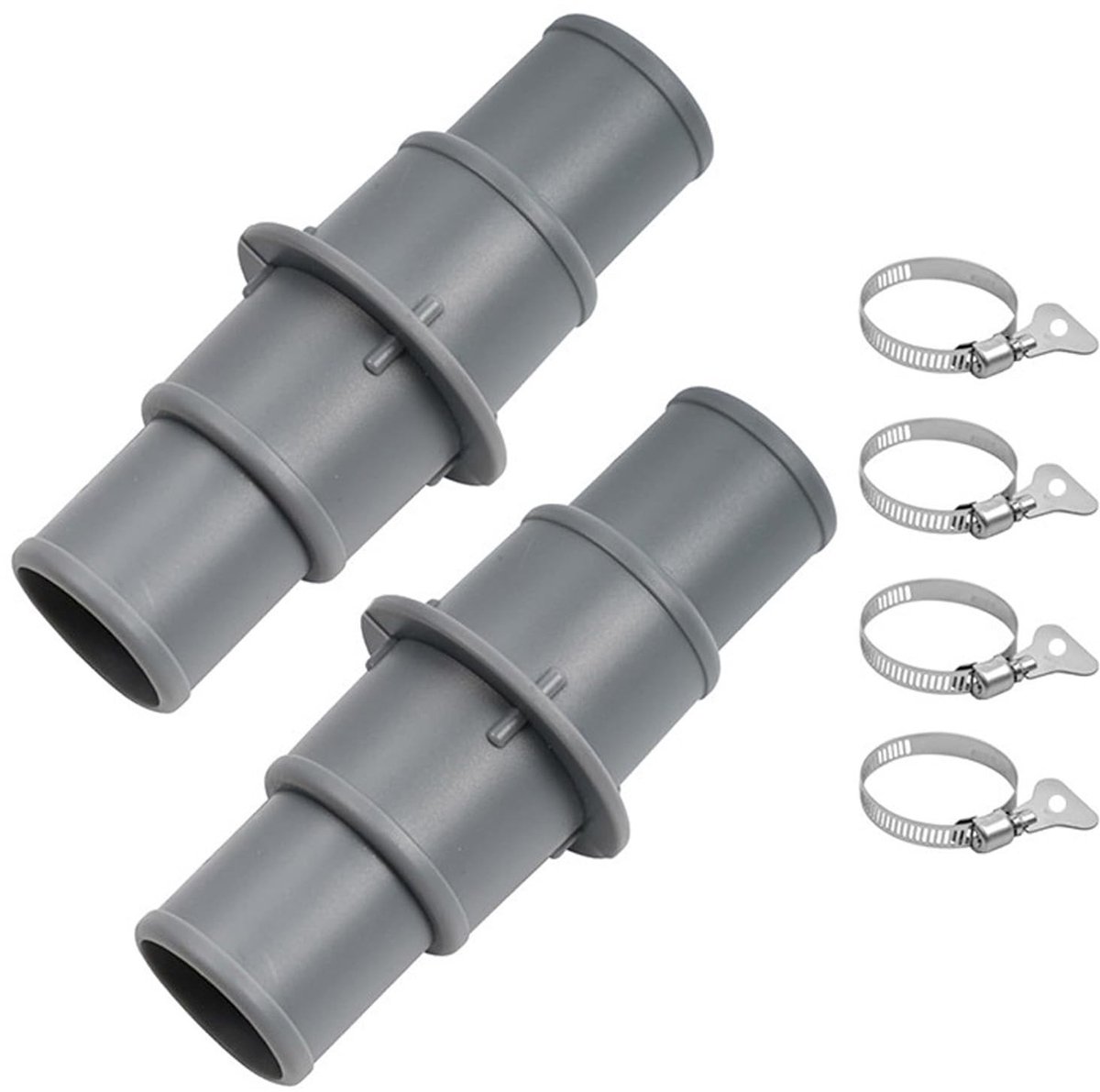 SolidKeus - 2 Stuks Slangadapter voor Zwembadstofzuiger