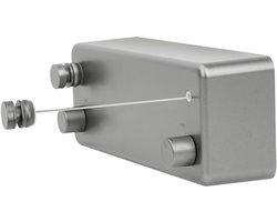 SolidKeus - 4.2m Dubbele Retractable Waslijn voor Binnengebruik