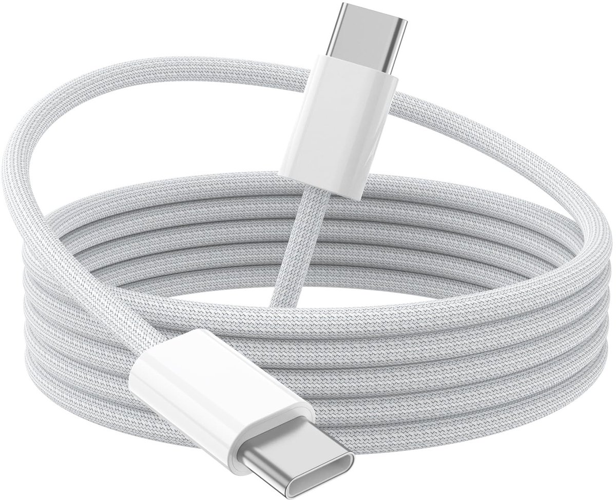 SolidKeus - 1m USB-C Kabel 60W Snellader voor Diverse Samsung Galaxy Modellen