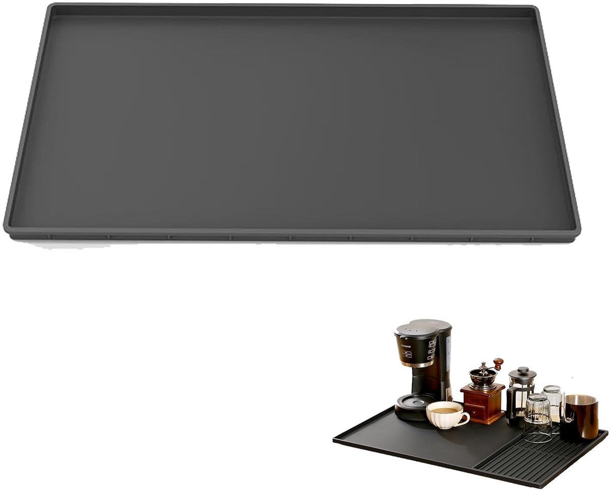 SolidKeus - Siliconenmat voor Koffiemachines 60 x 40 cm voor Keuken