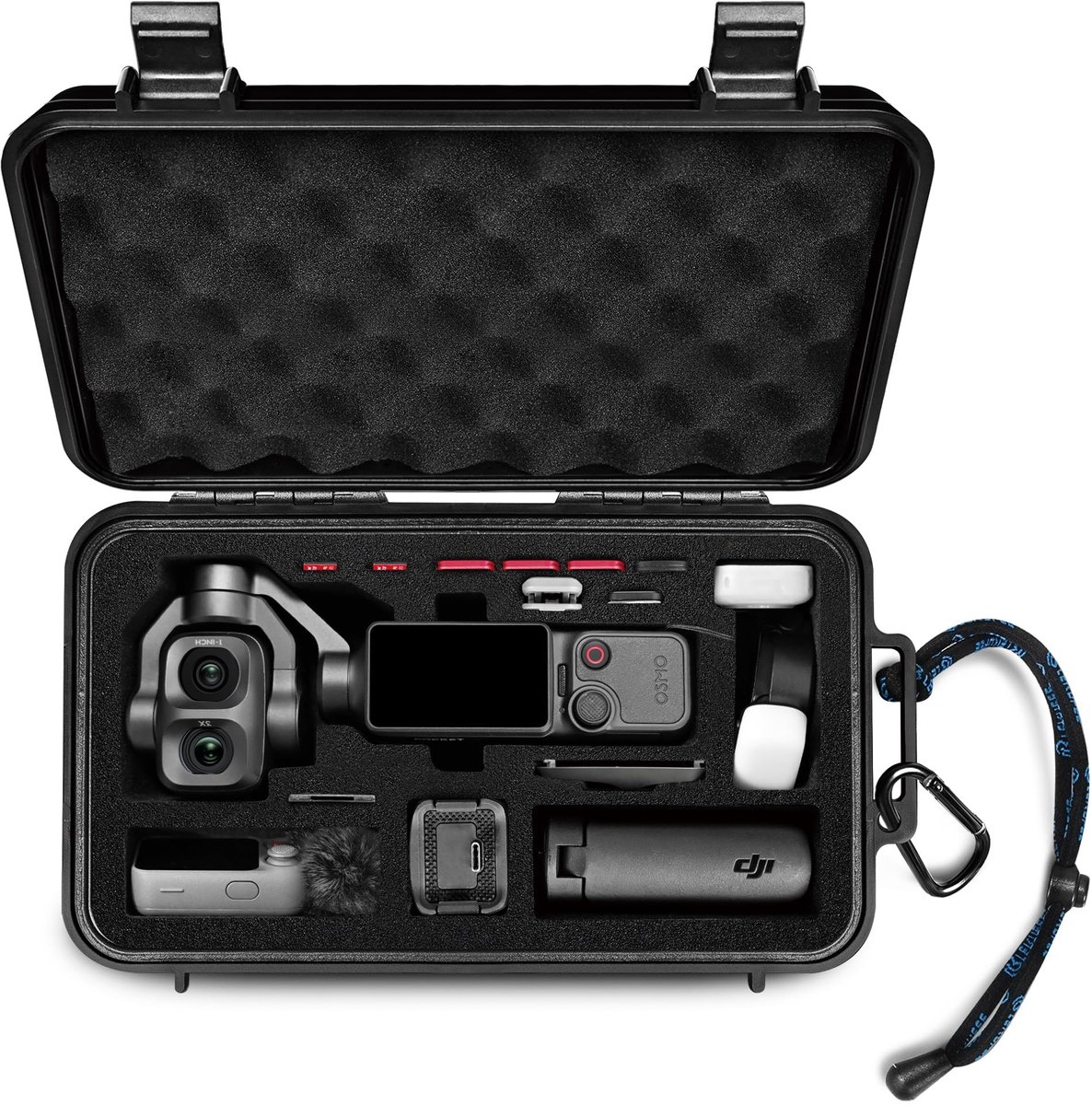SolidKeus - Waterdichte Hard Case voor DJI Osmo Pocket 4P, Ideaal voor Reizen