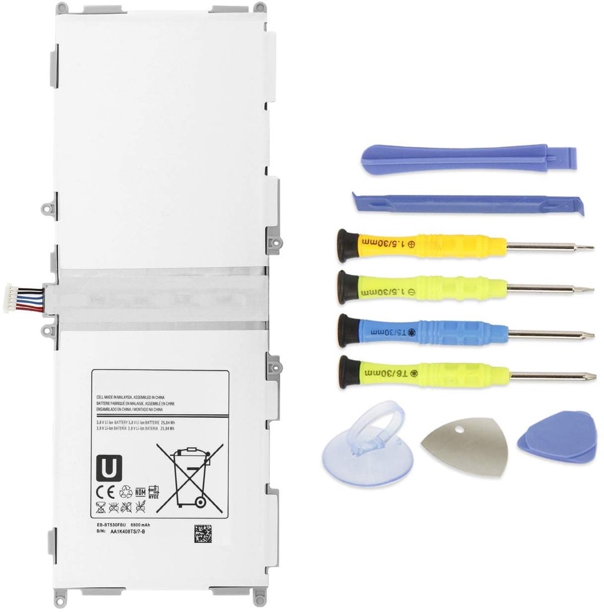 SolidKeus - Tabletbatterij voor Samsung Galaxy Tab 4