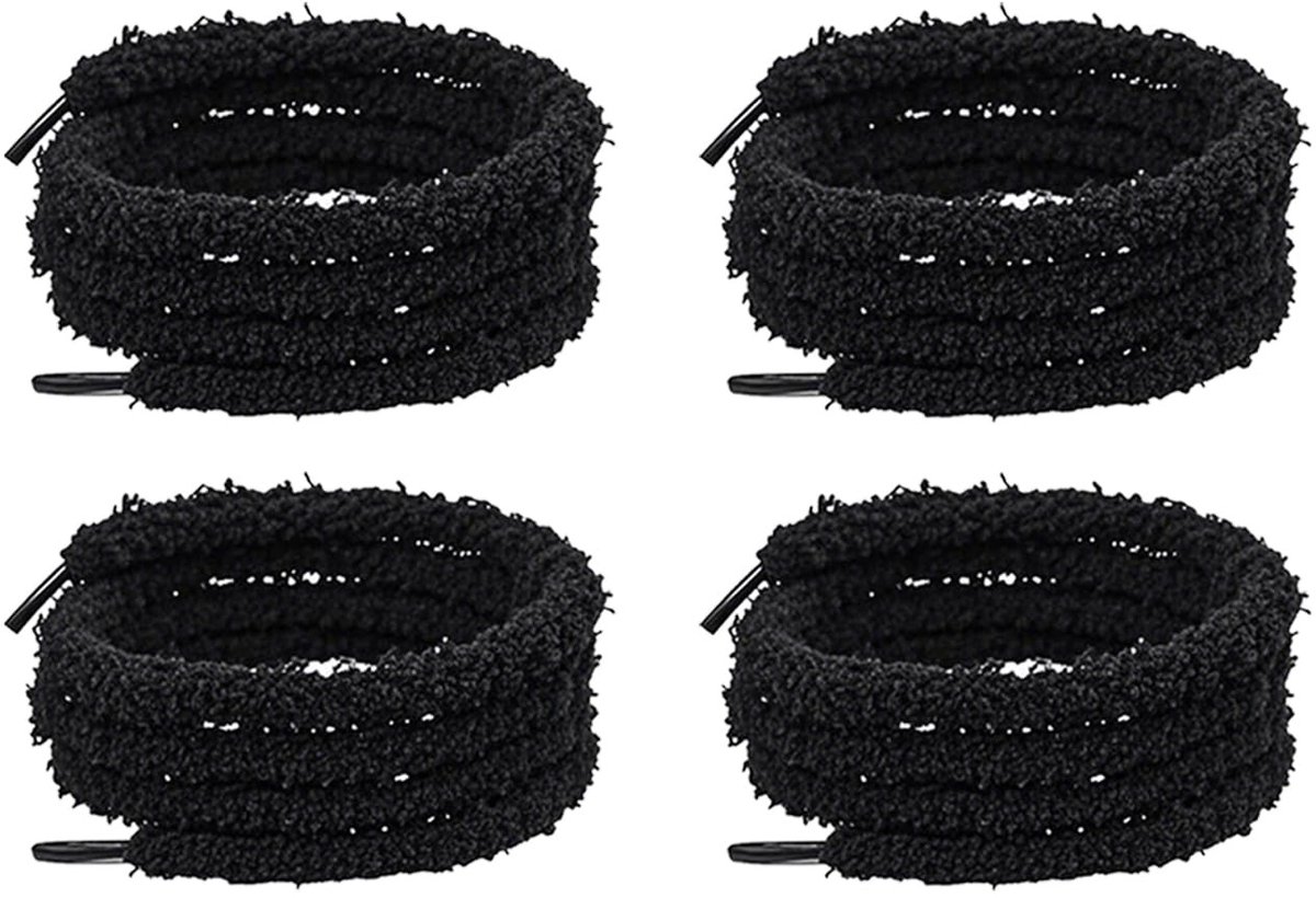 SolidKeus - 2 Paar Fluffy Veters van 120 cm voor Sneakers